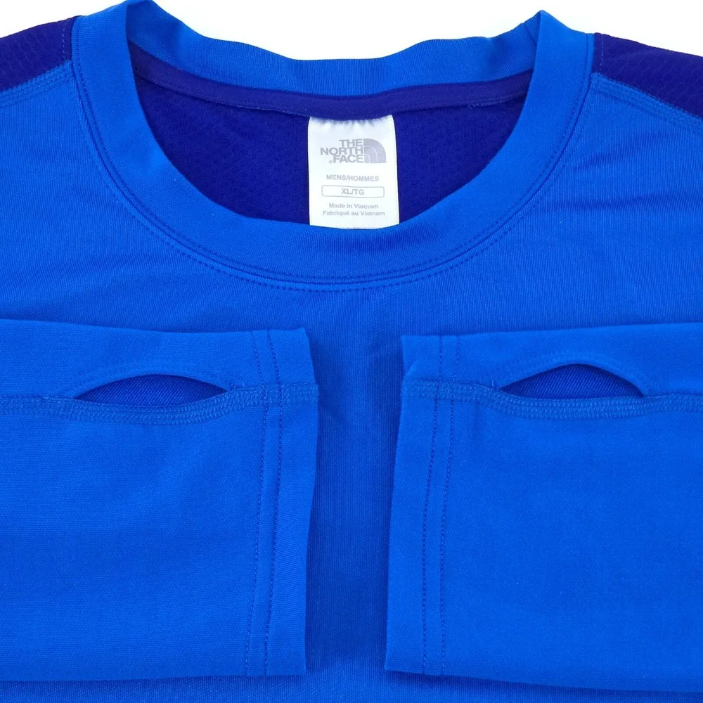 The North Face Shirt Mens XL Crew Neck Gorpcore Vaporwick Logo Activewear Preppy